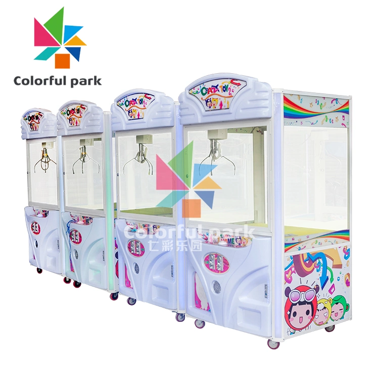 Colorful Park Big Toys Claw Crane Game Machine Kids Coin Operated Game Machine 2020
