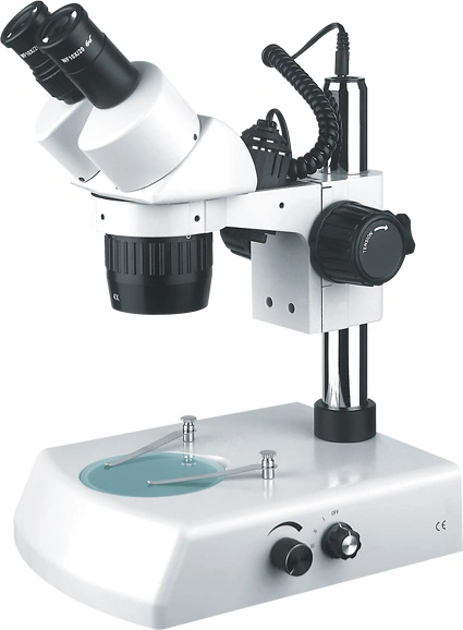 20X-40X Super Widefield Stereo Microscope with Top & Bottom Lights (BM-204)
