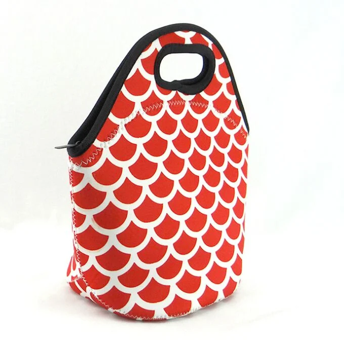Promotional Fashion Neoprene Lunch Bag with Shoulder Strap