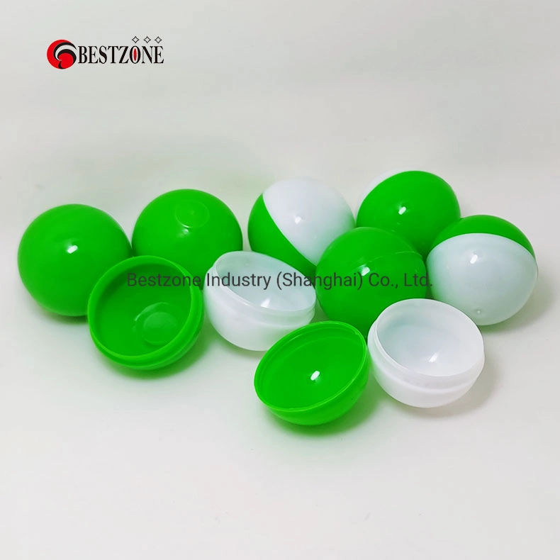 50mm 2 Inch Colorful Plastic Capsule Toys for Gashapon Gumball Toy Machine Price Container