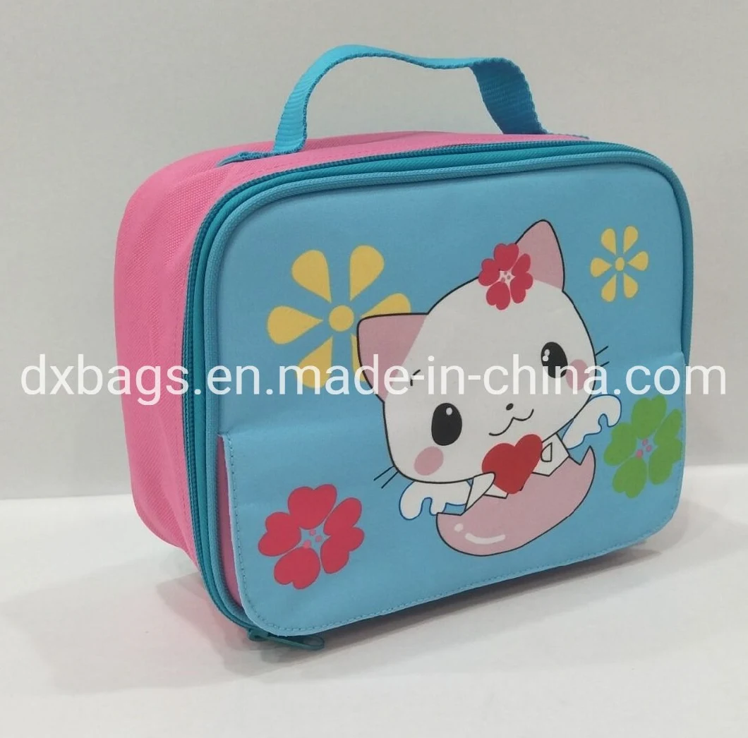 Portable Insulated Picnic Bag Oxford Booty Lunch Box Bag Lunch Pack Ice Insulated Bag