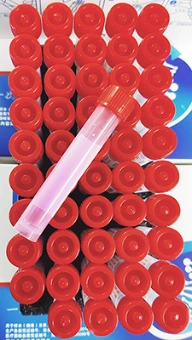 Factory Direct 100mm * 16mm Virus Sampling Tube Tape 3ml Storage Solution