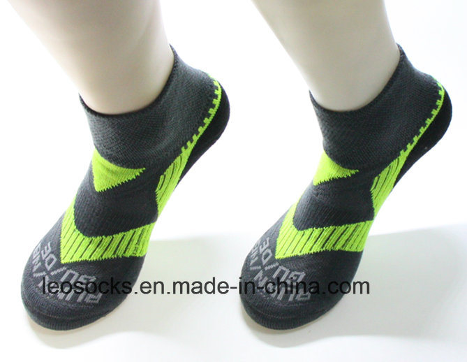 Professional Outdoor Sport Socks Cotton Ankle Terry Cushion Socks
