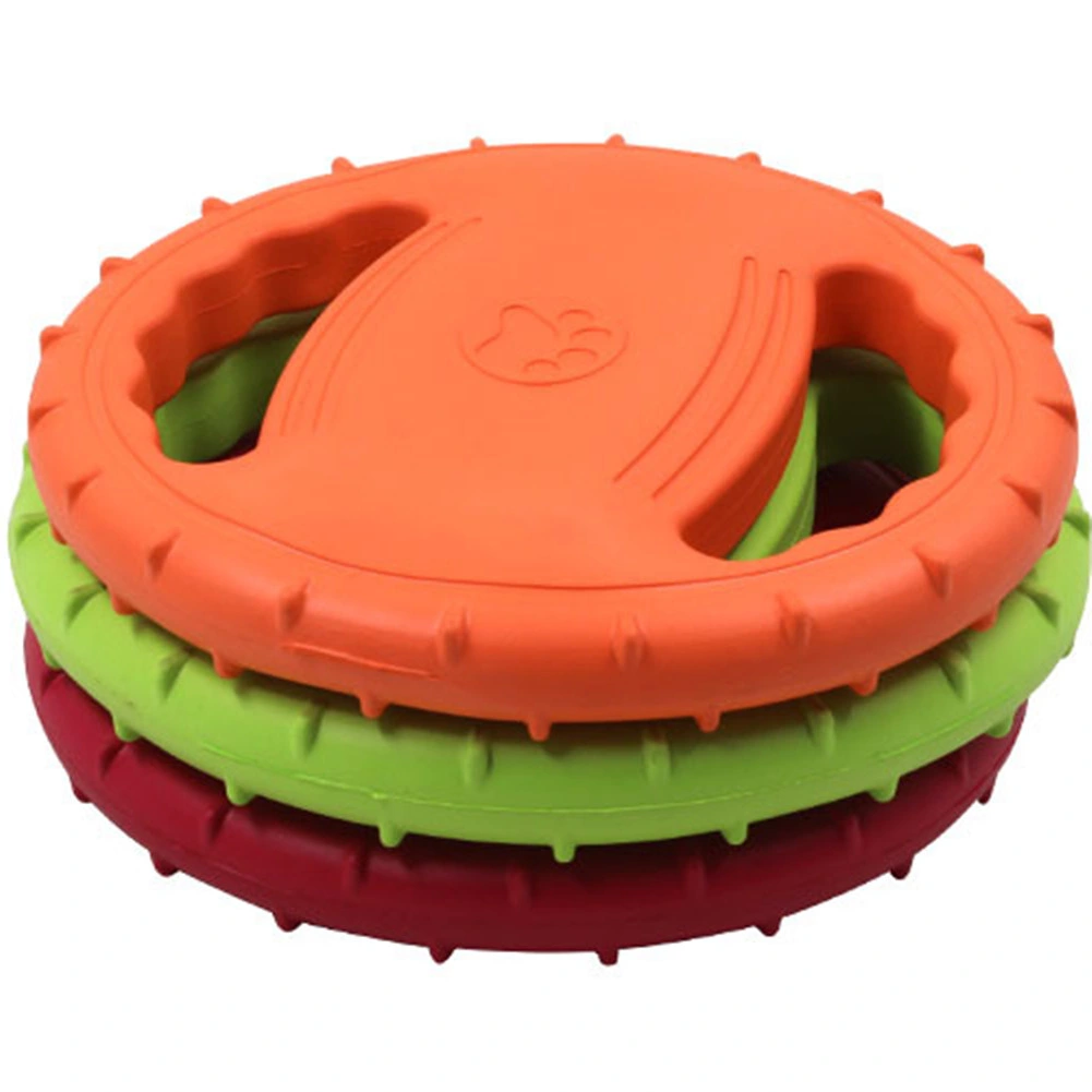 Customized Outdoor Training Dog Toys Throw and Catch Flying Disc Pet Accessories