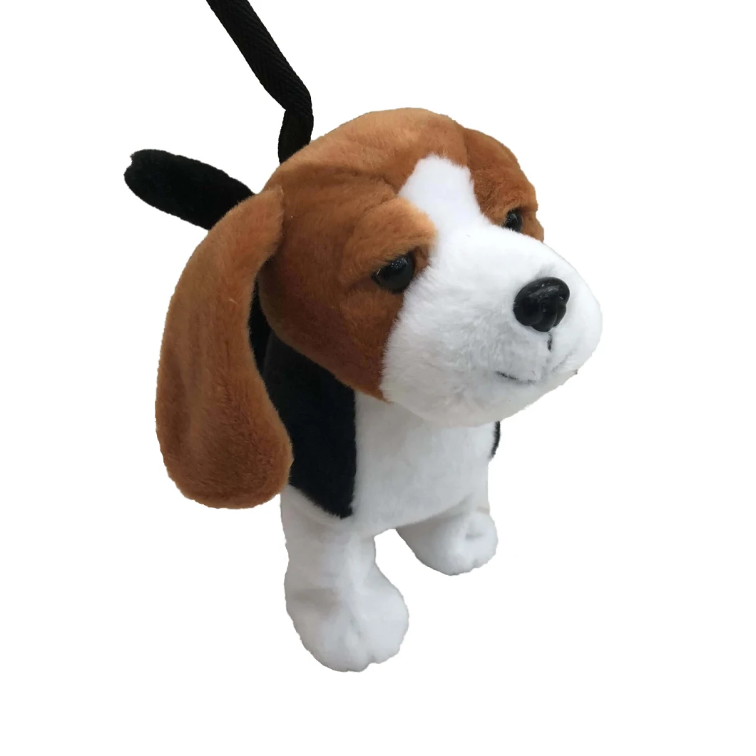 Walking and Barking Plush Dog Toy Cute Stuffed Dog