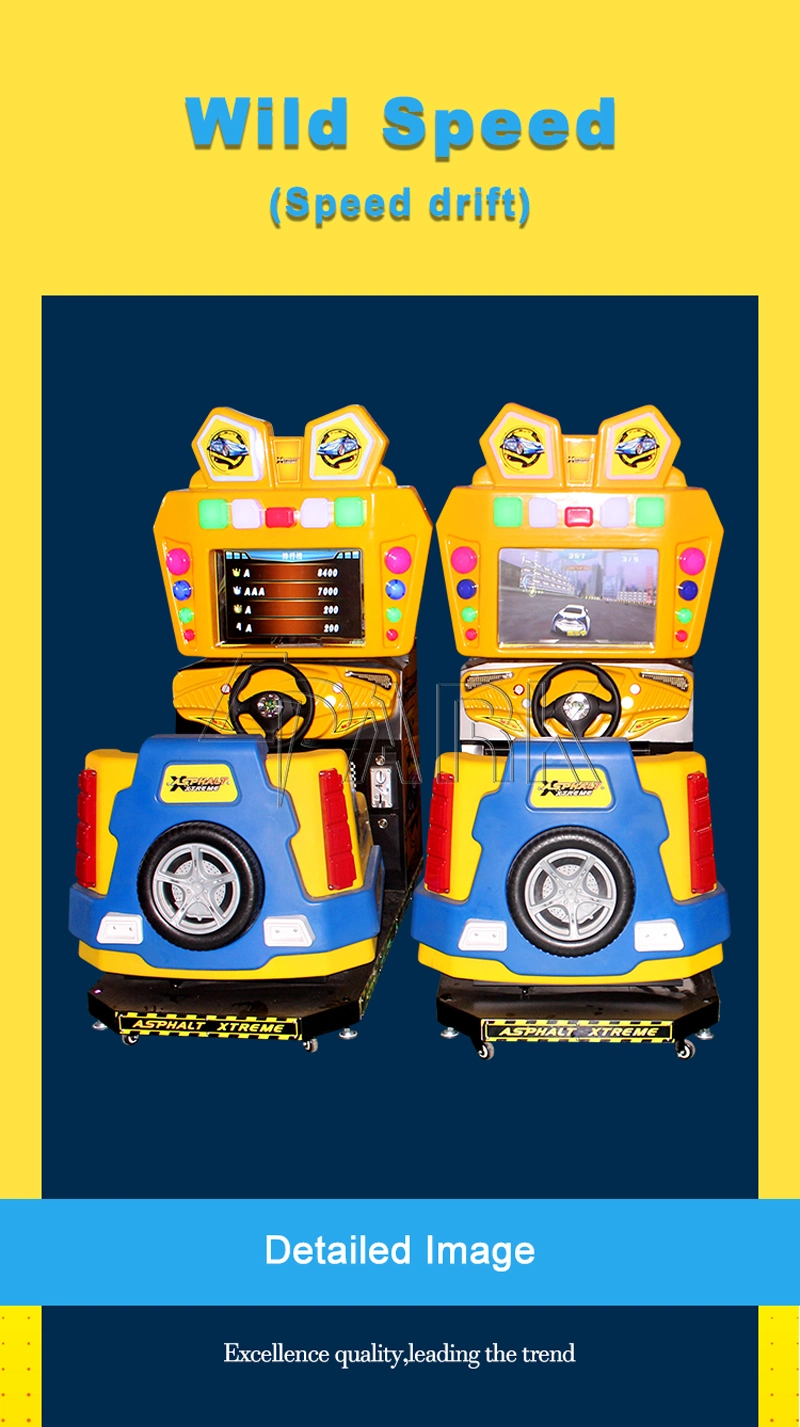 Dubai Arcade Game Wild Speed Car Mobilization Driving Simulator Game Machine Coin Operated