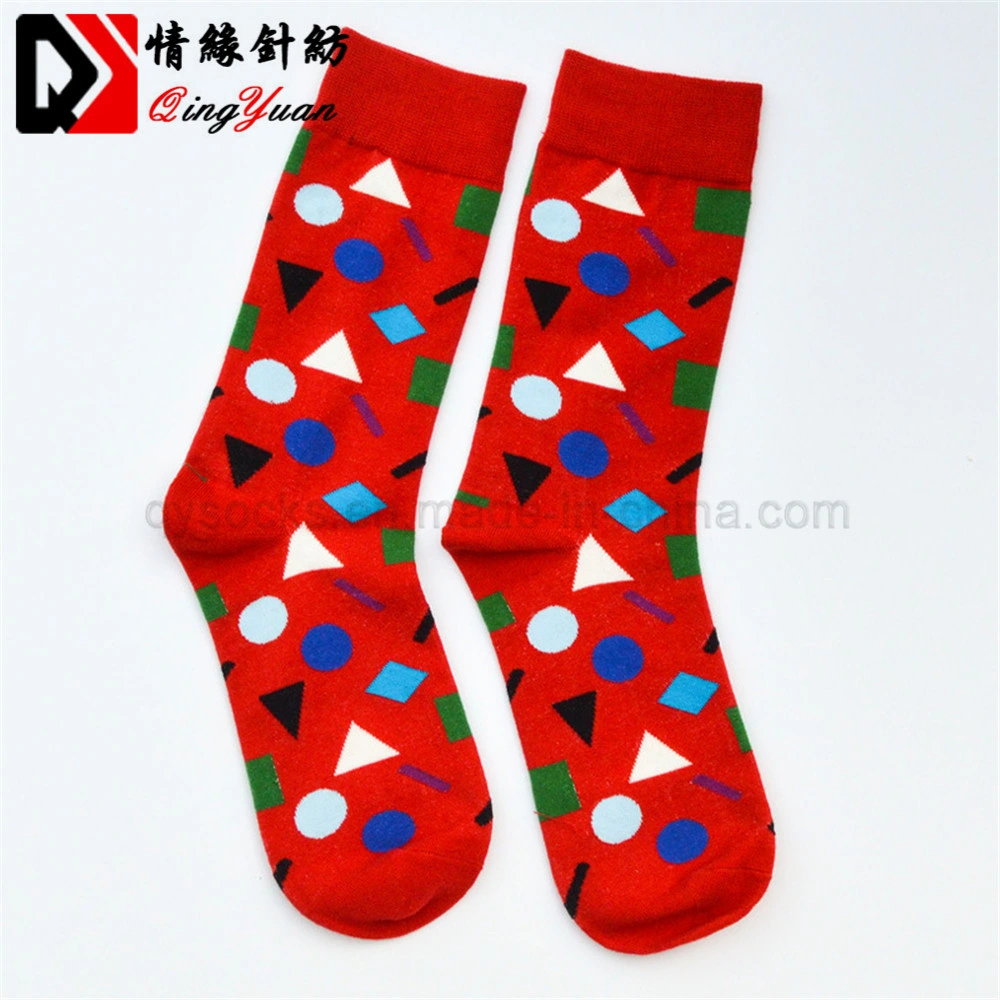 Hot Sale Happy Dress Socks Men Comfortable Breathable Male and Men's Colorful DOT Long Happy Thermal Socks Men's Dress Cool Socks