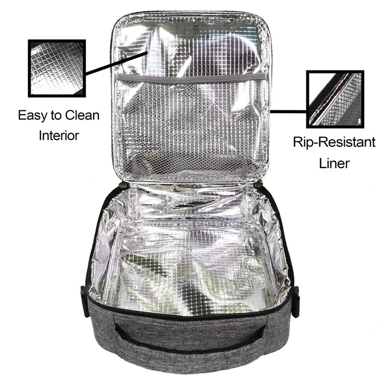 High Quality Reusable Portable Durable Insulated Lunch Tote Lunch Bag