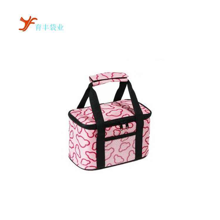 Nonwoven Insulated Lunch Bag Cooler Bag with Zipper