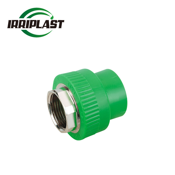 PPR Plastic Pipe Fittings Female Threaded Coupling