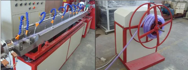 New PVC Fiber Reinforced Pipe Machine Garden PVC Hose Production Line