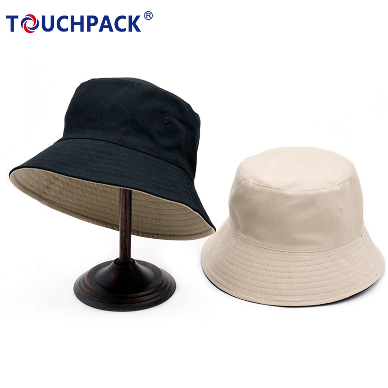 Unisex 100% Cotton Packable Bucket Hat Sun Hat for Men Women