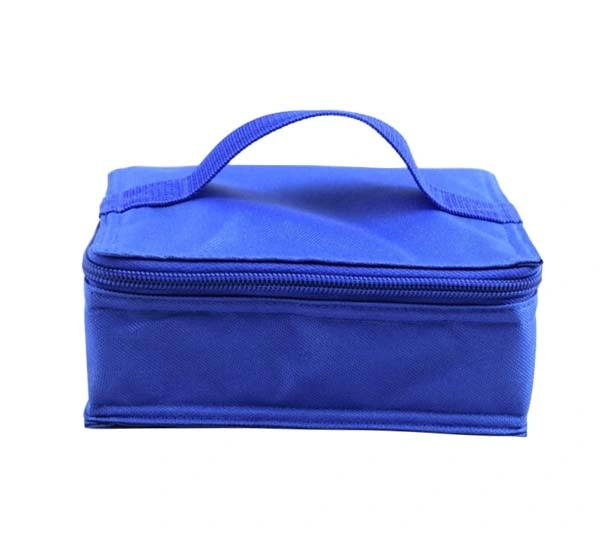 Blue Oxford Insulation Cooler Bag Custom Logo Thermal Lunch Bag Fresh Keeping Ice Pack