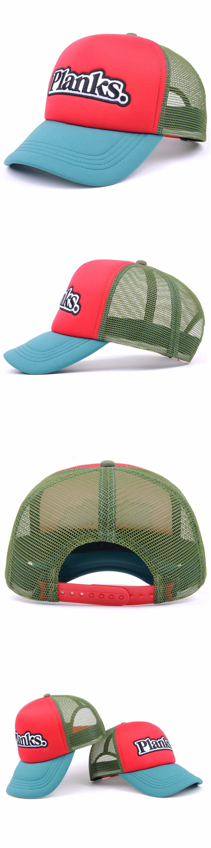 OEM Sanpback Hat Fashion Sublimation Logo Foam Trucker Mesh Hat