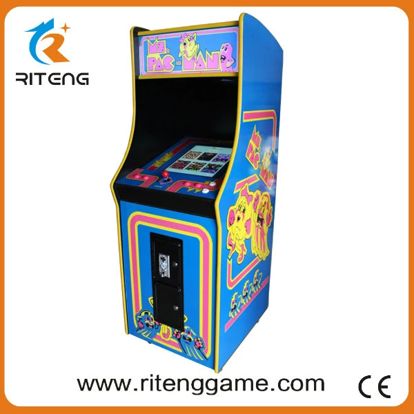 19 Inch Screen Ms Pacman Retro Arcade Game Machine