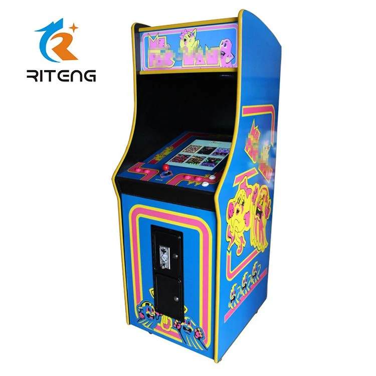 Retro Video Game Machine Ms Pacman Arcade Machine in Stock