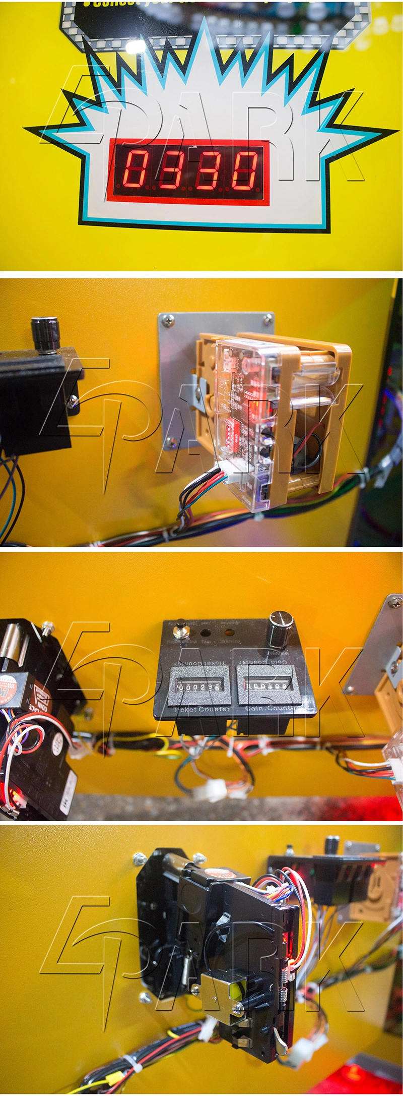 Hot Selling Lottery Arcade Game Machine Spin N Win Prize Arcade Redemption Game Machine