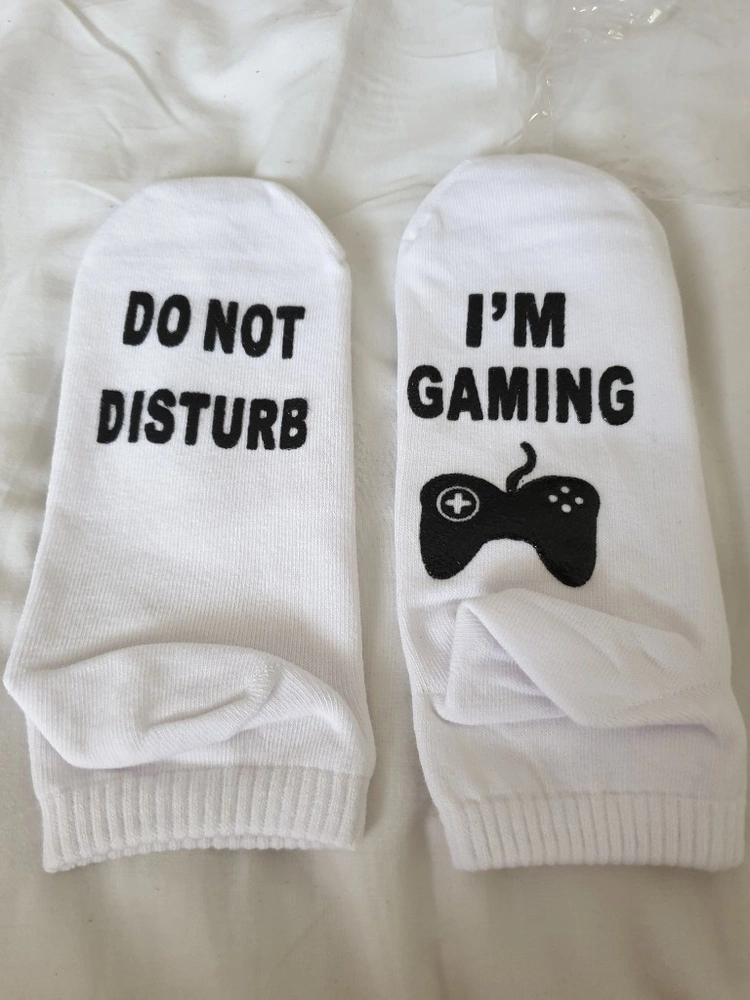 Funny Socks Great Novelty Gift Christmas Santa Gamers Gift Socks