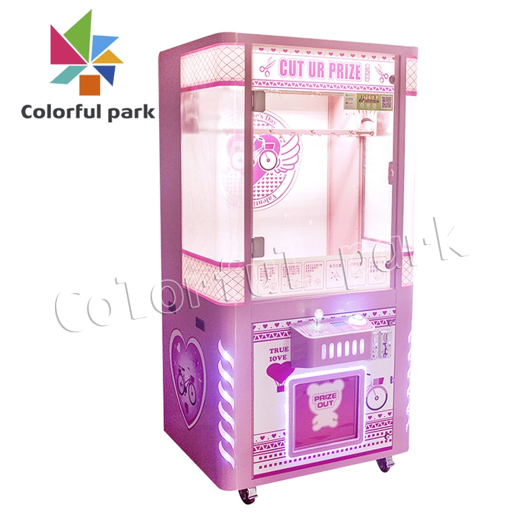 Colorful Park Scissors Machine Electronic Game Coin Slot Game Machine Arcade Game