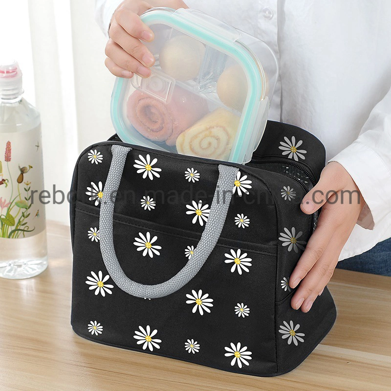 Japanese Style Portable Bento Bag Student Lunch Box Bag Lunch Preservation Bag Cooler Bag