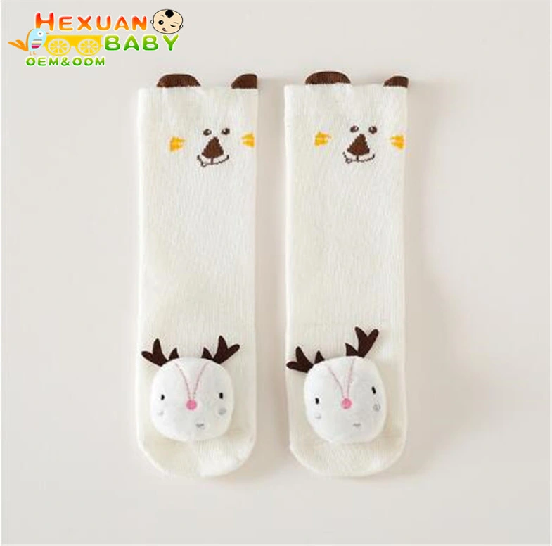 Socks Baby Girl High Knee Socks Cartoon 3D Sock