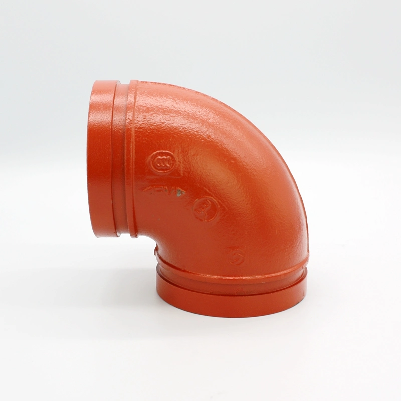 Fire Protection Pipe Fittings, Grooved Fittings - 90 Degree Elbow