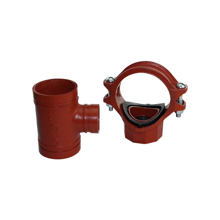 FM/UL Listed Ductile Iron Pipe Fitting, Grooved Fittings - Mechanical Tees