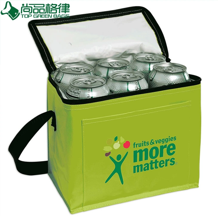 Waterproof Can Cooler Compartment Insulated Thermo Picnic Lunch Cool Bag