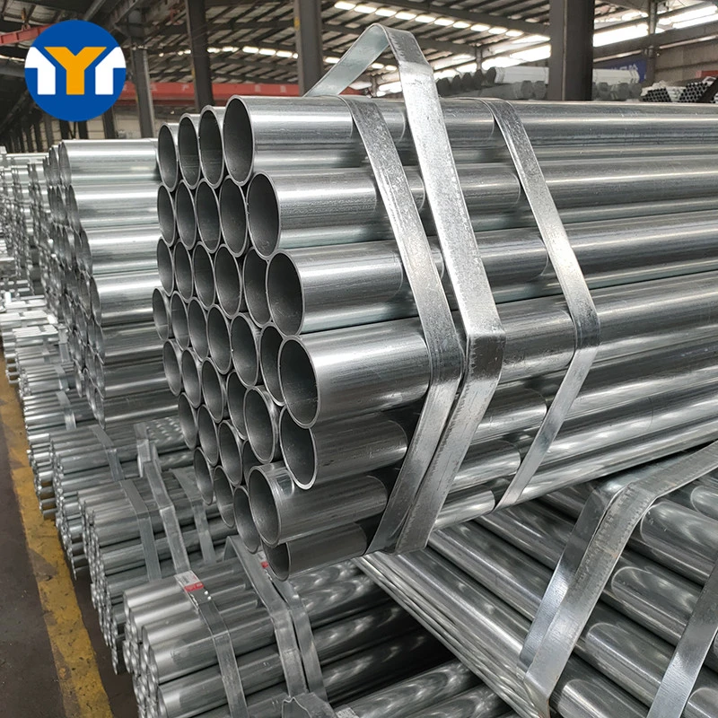 Non-Alloy Pre Galvanized Steel Pipe Round Pipe and Square Pipe