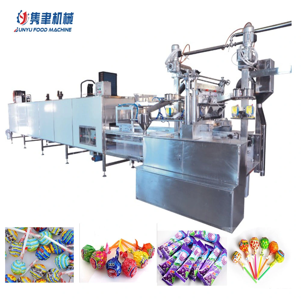 2019 hot selling full-automatic lollipop candy making machine/candy production line/candy forming machine