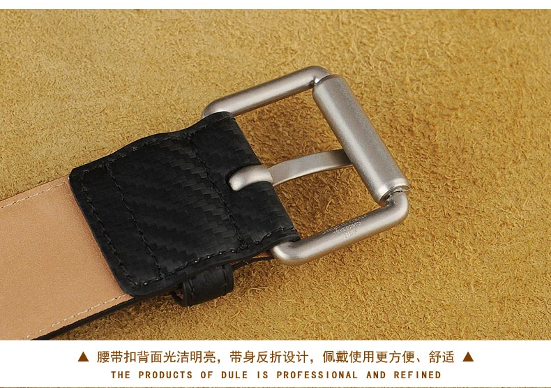 Fashion Leather Belt Brass Pin Buckle Full Grain Cow Leather Belt Men Belt Wholesale Designer Belts