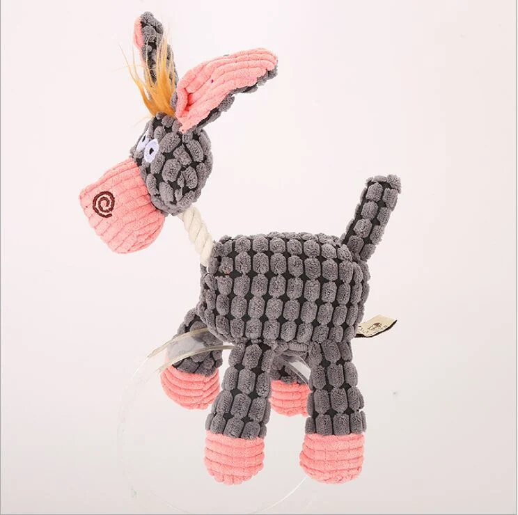 Factory Cheap Price Wholesale Manufacturer Plush Rope Pet Dog Chew Toys