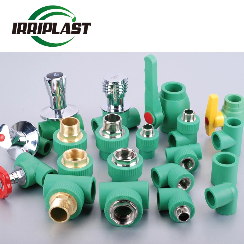 Water Pipe Fittings Plastic Pipe Fitting PPR Fitting Reducing Tee