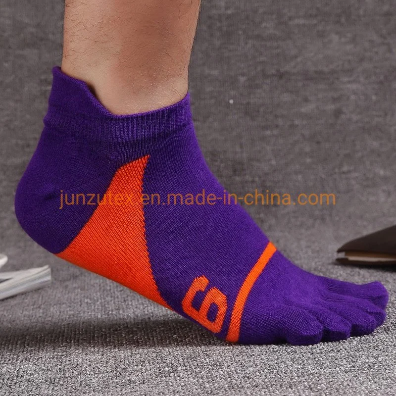 Men Five Fingers Toe Socks Sport Ankle Men Socks Wholesale Cotton Socks for Men Comfortable Five Fingers Toe Socks Ankle Sock