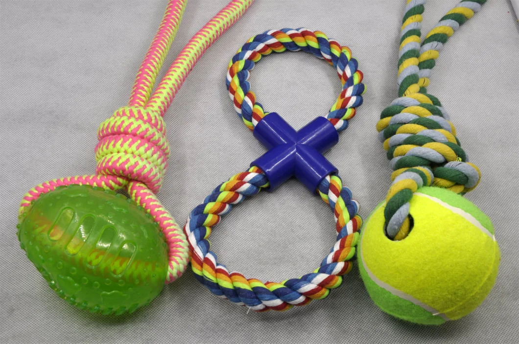 Christmas Dog Toy Wholesale New Design Pet Dog Chew Rope Dog Chew Toys (PTZW21019)