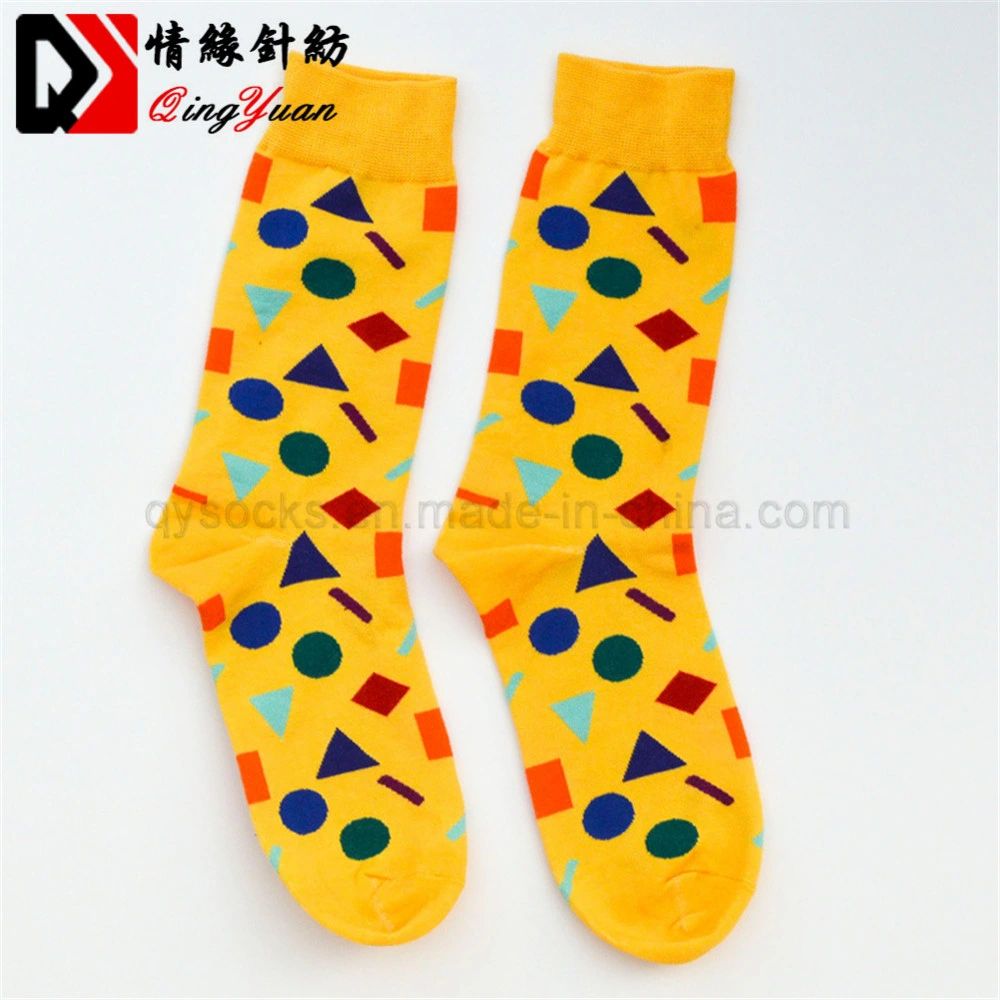 Hot Sale Happy Dress Socks Men Comfortable Breathable Male and Men's Colorful DOT Long Happy Thermal Socks Men's Dress Cool Socks