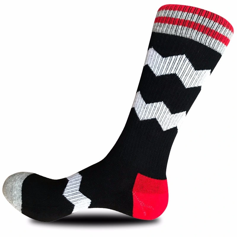 Unisex Custom Elite Nylon Basketball Sport Health Compression Cycling Socks for Men