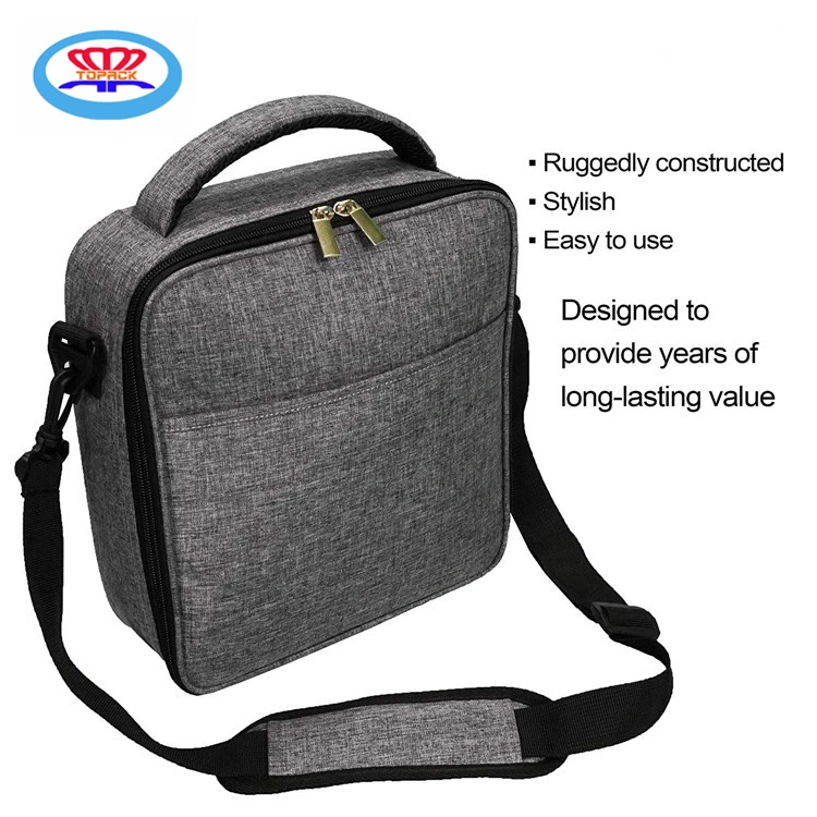 High Quality Reusable Portable Durable Insulated Lunch Tote Lunch Bag