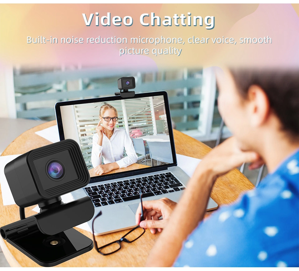 Factory Supply Wholesale Web Camera 1080P HD Webcam Used for Video Chat Recording USB Web Camera