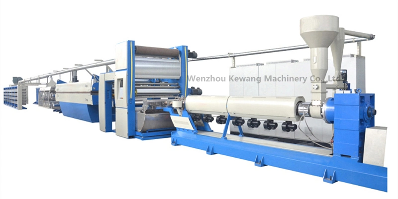 High Speed Computerized Plastic PP Tape Flat Yarn Extruder for Woven Bag