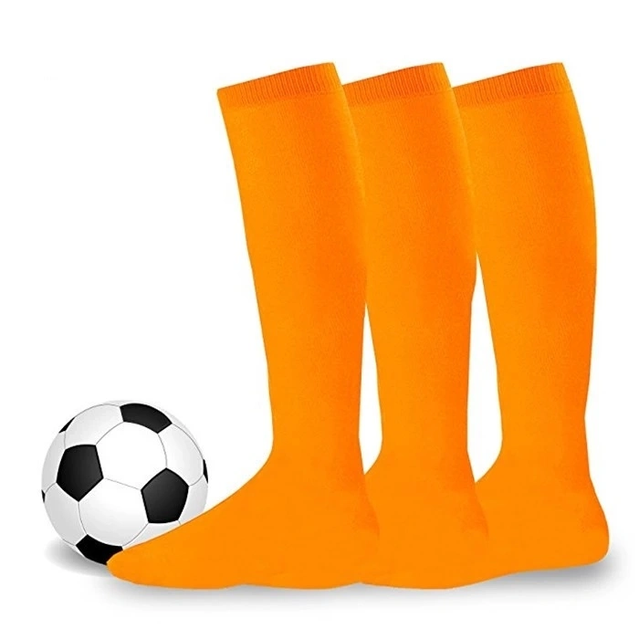 Custom Logo Soccer Football Sport Terry Sock Elite Business Basketball Running Cycling Socks Boot Knee High Socks