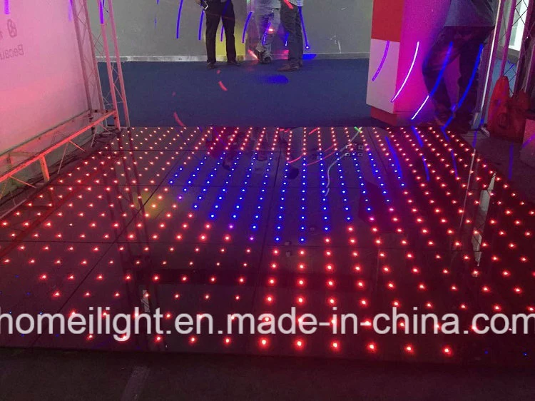 RGB Video Dance Floor for Wedding Party Catwalk Shows Video Game Bar Stage
