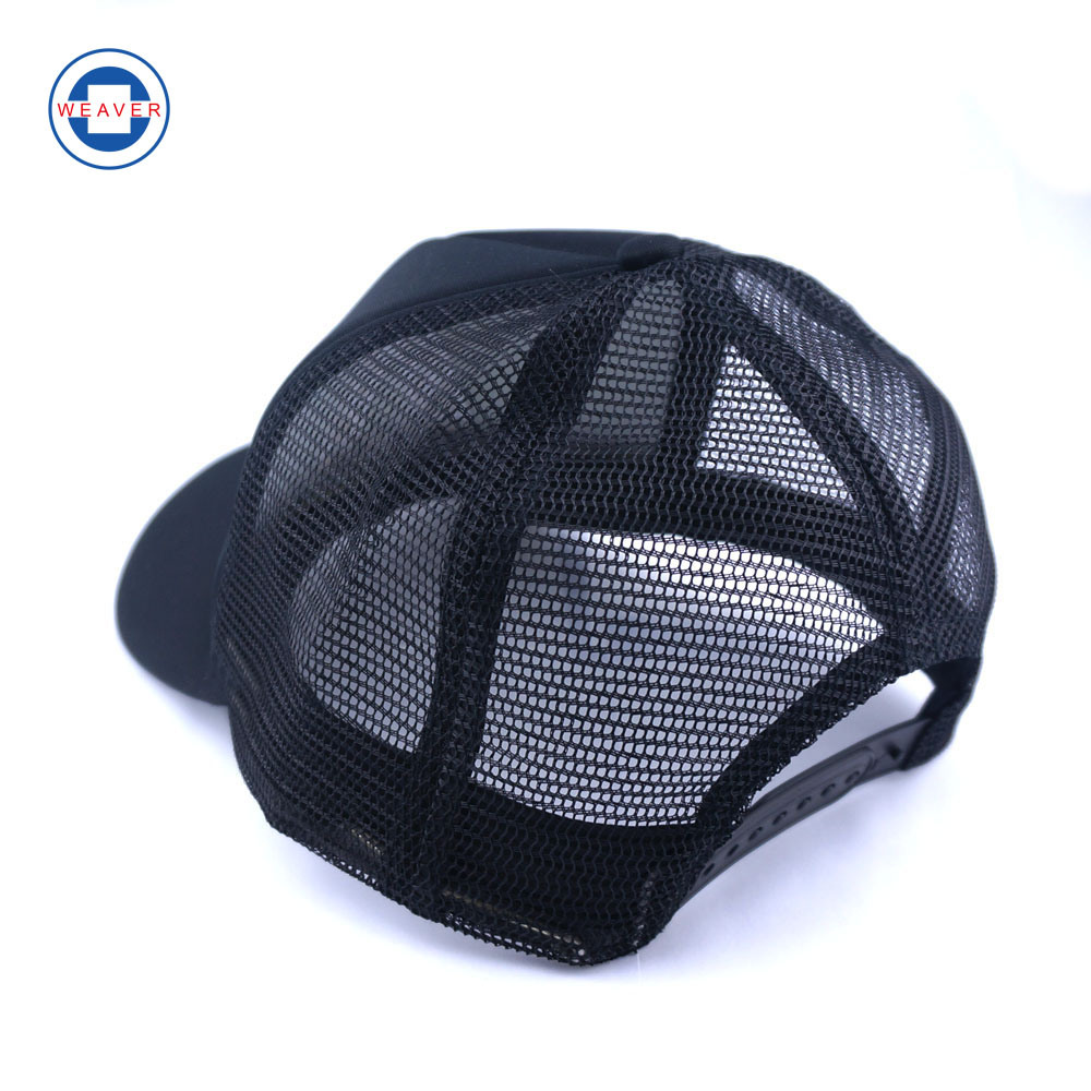 Black Sponge Cap Net Cap Baseball Cap Visor Truck Cap Driver Cap Outdoor Cap Beach Cap