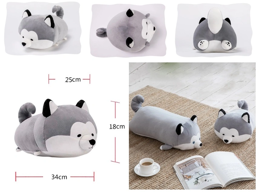 Novelty New Design 30cm Cute Husky Plush Dog Toy