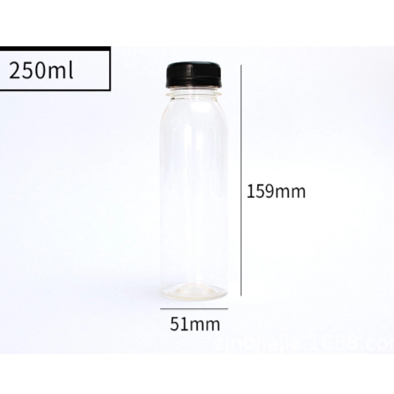 8oz Square PLA Eco-Friendly Environmentally Eco Friendly Bio-Degradable Bottle