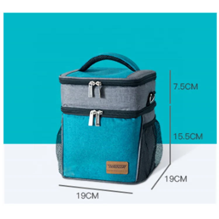 Picnic and Travel Lunch Bag Multiple Pockets & Insulated Thermal Bag