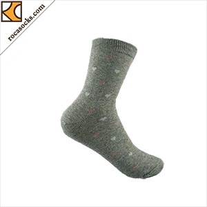 165071SK-Winter Cotton Jacquard Socks Breathable Women Socks