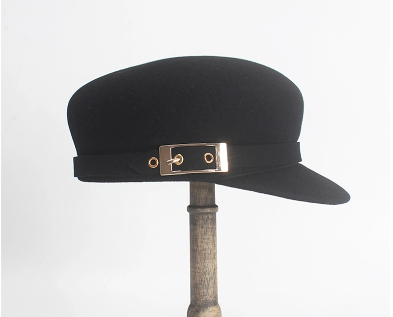 China Factory Ladies Wool Felt Fedora Trilby Bowler Hat