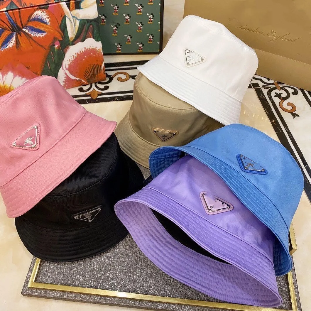 New Nylon Waterproof Hat Inverted Triangle Metal Standard Fisherman Hat Shade Bucket Hat