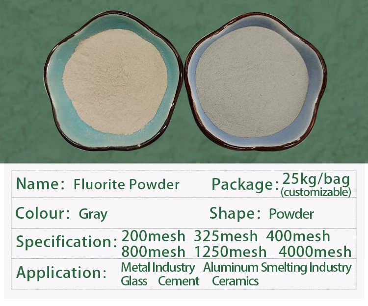 CaF2 95% 97% Fluorspar Powder, Dry Calcium Fluoride Powder, Acid Dry Fluorspar